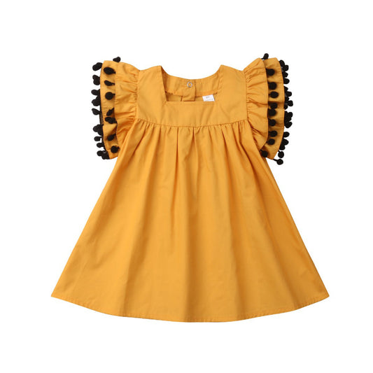 Sleeveless Kids Girls Dress